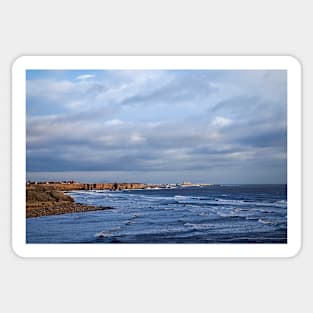 Northumbrian seascape Sticker